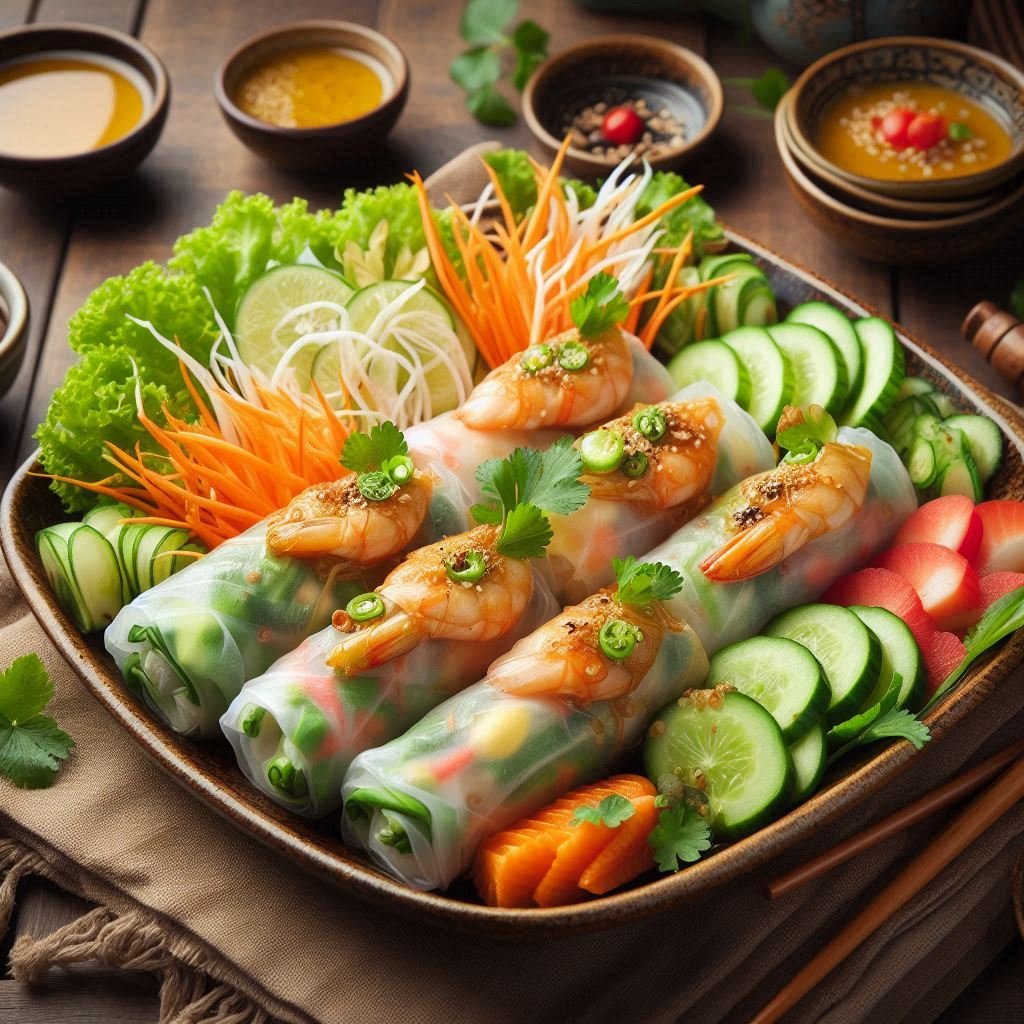 Vietnamese Spring Rolls-dish